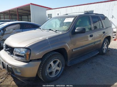 Lot #2986682015 2002 CHEVROLET TRAILBLAZER LT