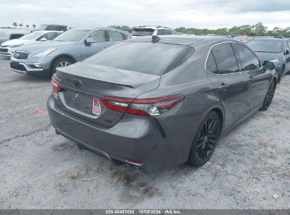 Lot #2992826739 2022 TOYOTA CAMRY XSE