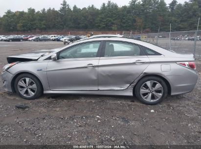 Lot #2992818411 2012 HYUNDAI SONATA HYBRID