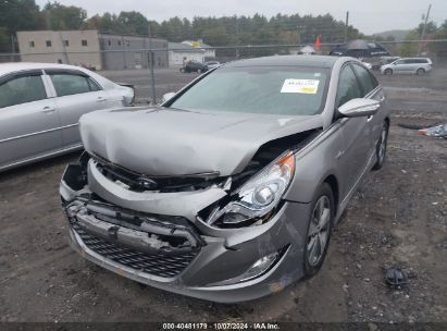 Lot #2992818411 2012 HYUNDAI SONATA HYBRID