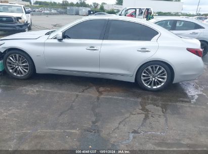 Lot #2986682077 2020 INFINITI Q50 LUXE