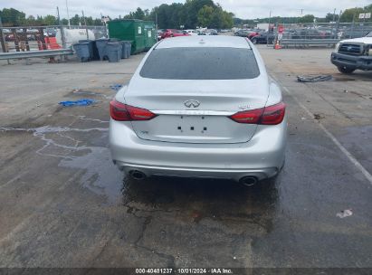 Lot #2986682077 2020 INFINITI Q50 LUXE