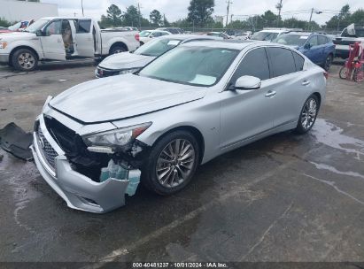 Lot #2986682077 2020 INFINITI Q50 LUXE