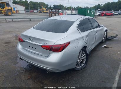 Lot #2986682077 2020 INFINITI Q50 LUXE