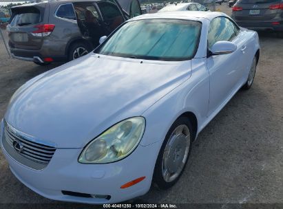 Lot #3007844563 2002 LEXUS SC 430