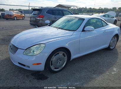 Lot #3007844563 2002 LEXUS SC 430