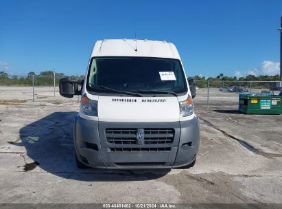 Lot #3056070928 2018 RAM PROMASTER 2500 HIGH ROOF 159 WB