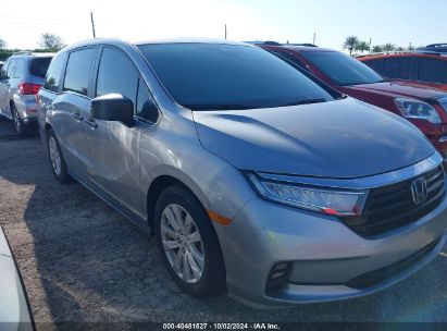 Lot #2992826714 2021 HONDA ODYSSEY LX