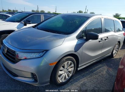 Lot #2992826714 2021 HONDA ODYSSEY LX