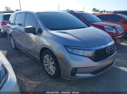 Lot #2992826714 2021 HONDA ODYSSEY LX