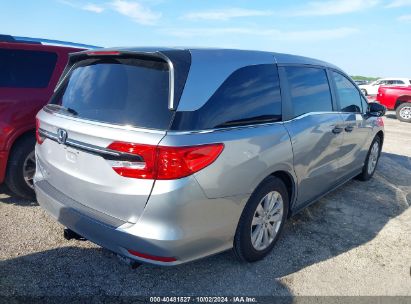 Lot #2992826714 2021 HONDA ODYSSEY LX