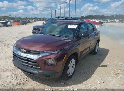 Lot #2997777552 2023 CHEVROLET TRAILBLAZER FWD LS