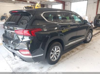 Lot #2992826704 2020 HYUNDAI SANTA FE SEL