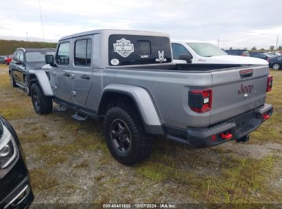 Lot #2992826702 2021 JEEP GLADIATOR RUBICON 4X4