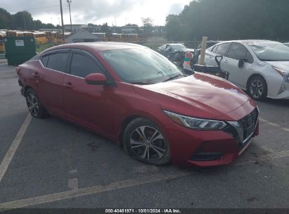 Lot #2996534477 2020 NISSAN SENTRA SV XTRONIC CVT