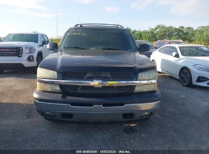 Lot #2986682078 2005 CHEVROLET AVALANCHE 1500 Z66