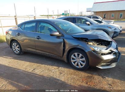 Lot #3035086664 2021 NISSAN SENTRA S XTRONIC CVT