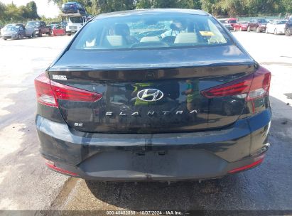 Lot #2990349596 2020 HYUNDAI ELANTRA SE