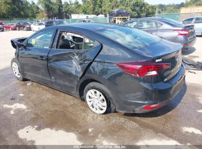 Lot #2990349596 2020 HYUNDAI ELANTRA SE