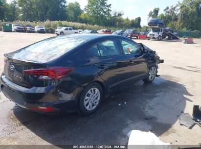 Lot #2990349596 2020 HYUNDAI ELANTRA SE