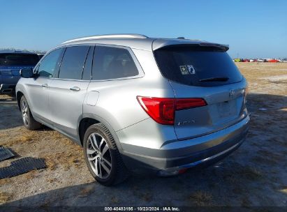 Lot #2992826661 2018 HONDA PILOT TOURING