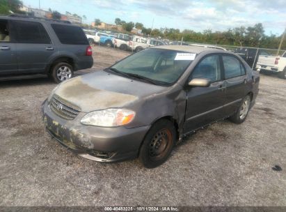 Lot #2996534461 2003 TOYOTA COROLLA S