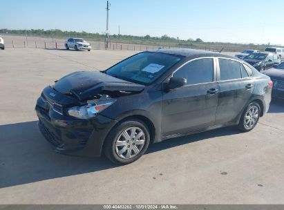 Lot #2992819726 2022 KIA RIO S