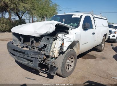 Lot #2990356092 2011 CHEVROLET SILVERADO 1500 WORK TRUCK