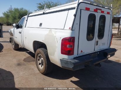 Lot #2990356092 2011 CHEVROLET SILVERADO 1500 WORK TRUCK