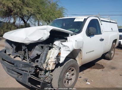 Lot #2990356092 2011 CHEVROLET SILVERADO 1500 WORK TRUCK