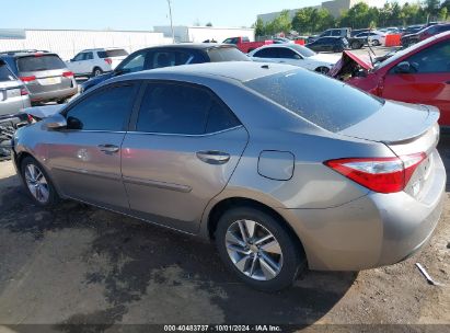 Lot #3035086644 2014 TOYOTA COROLLA LE ECO PLUS