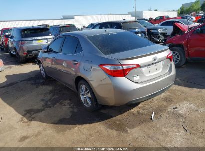 Lot #3035086644 2014 TOYOTA COROLLA LE ECO PLUS