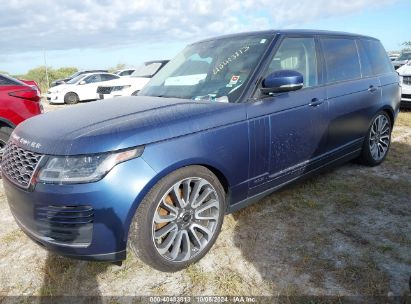 Lot #2992826645 2019 LAND ROVER RANGE ROVER 5.0L V8 SUPERCHARGED