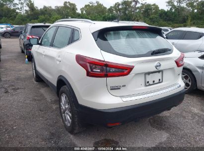 Lot #2996534453 2021 NISSAN ROGUE SPORT SV FWD XTRONIC CVT