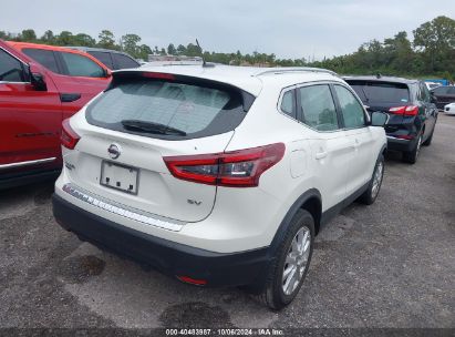 Lot #2996534453 2021 NISSAN ROGUE SPORT SV FWD XTRONIC CVT