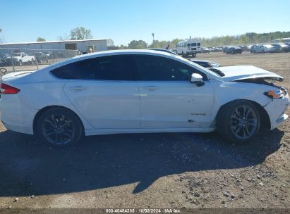 Lot #2997777320 2018 FORD FUSION HYBRID SE