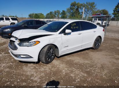 Lot #2997777320 2018 FORD FUSION HYBRID SE