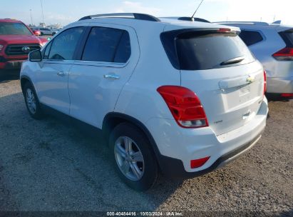 Lot #2992826253 2020 CHEVROLET TRAX FWD LT