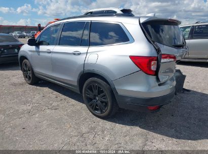 Lot #2976911524 2022 HONDA PILOT 2WD SPECIAL EDITION