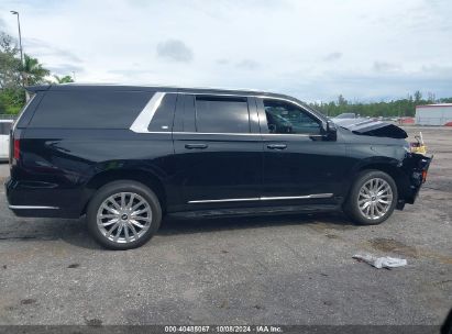 Lot #2992826219 2023 CADILLAC ESCALADE ESV 4WD PREMIUM LUXURY