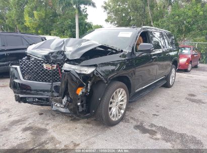 Lot #2992826219 2023 CADILLAC ESCALADE ESV 4WD PREMIUM LUXURY