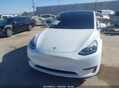 Lot #3035086641 2023 TESLA MODEL Y AWD/LONG RANGE DUAL MOTOR ALL-WHEEL DRIVE