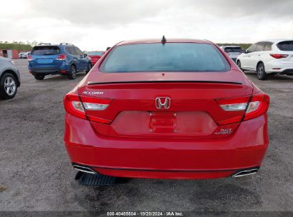 Lot #2992826210 2022 HONDA ACCORD SPORT 2.0T