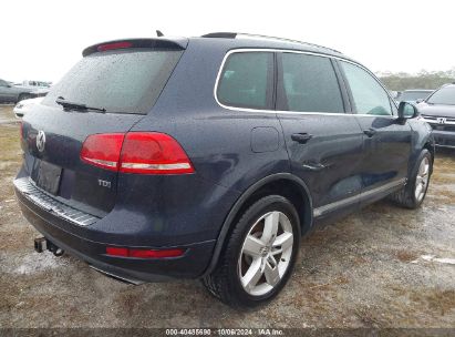 Lot #2992826211 2014 VOLKSWAGEN TOUAREG TDI LUX