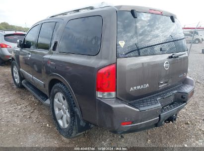 Lot #2992830605 2013 NISSAN ARMADA SL