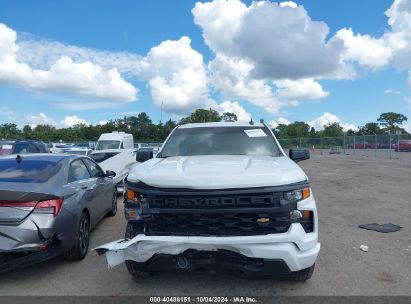 Lot #2996534429 2024 CHEVROLET SILVERADO 1500 2WD  SHORT BED CUSTOM