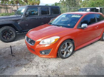 Lot #2996534424 2012 VOLVO C30 T5/T5 PLATINUM/T5 PREMIER PLUS/T5 R-DESIGN/T5 R-DESIGN PLATINUM/T5 R-DESIGN PREMIER PLUS