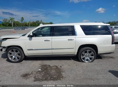 Lot #2992826170 2015 CADILLAC ESCALADE ESV PREMIUM