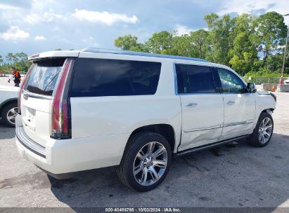 Lot #2992826170 2015 CADILLAC ESCALADE ESV PREMIUM