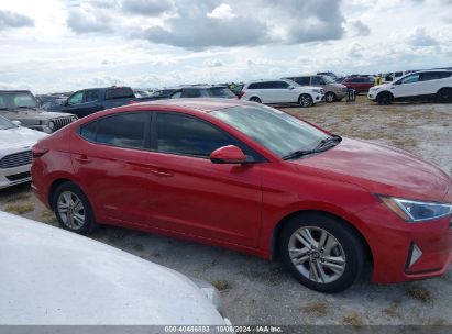 Lot #2992826169 2019 HYUNDAI ELANTRA SEL